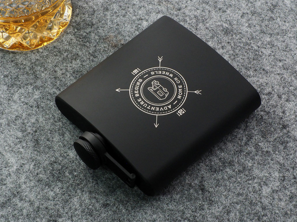 Logo trade advertising product photo of: Hip flask 190203600