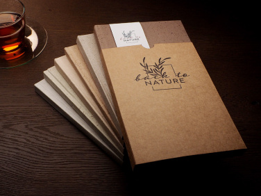 Logotrade corporate gift picture of: Recycled Coffee Notebook 209733900