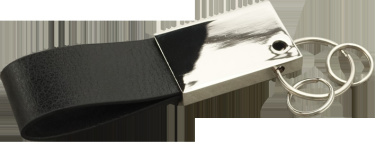 Logo trade promotional merchandise image of: Keyring 90909500