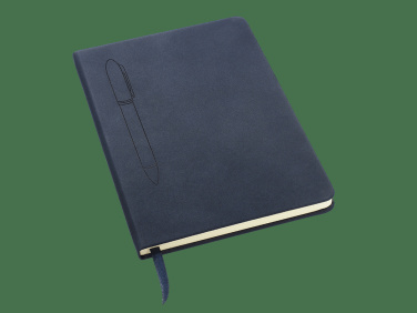 Logo trade promotional gift photo of: Magnetic notebook with a pen 124715100