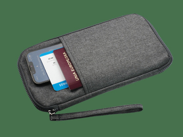 Logo trade promotional merchandise image of: Travel wallet 94608700