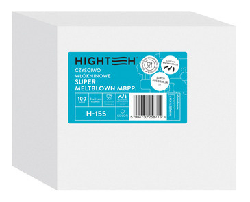 Logo trade advertising products image of: Super MELTBLOWN H-155 non-woven cleaning cloth (carton of 100 leaves) 144821200
