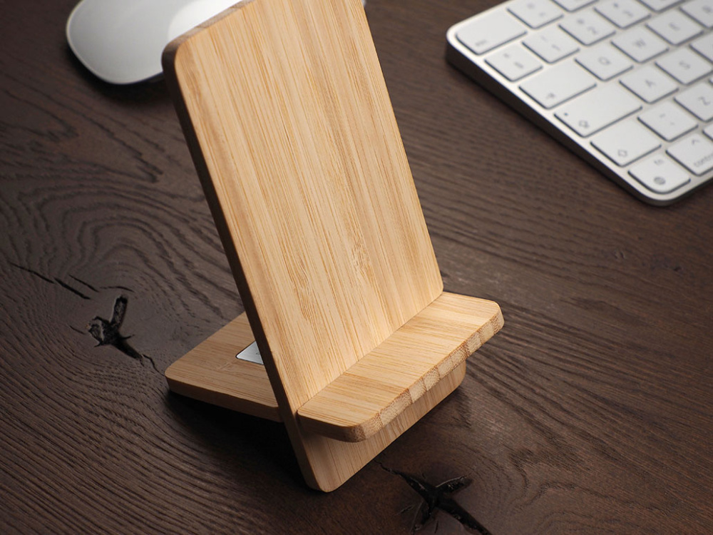 Logo trade business gift photo of: Wooden telephone stand 1834292