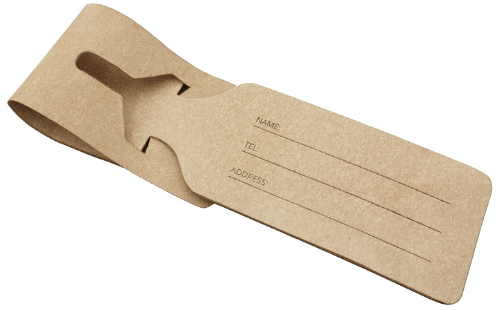 Logo trade advertising products picture of: Luggage tag 969107