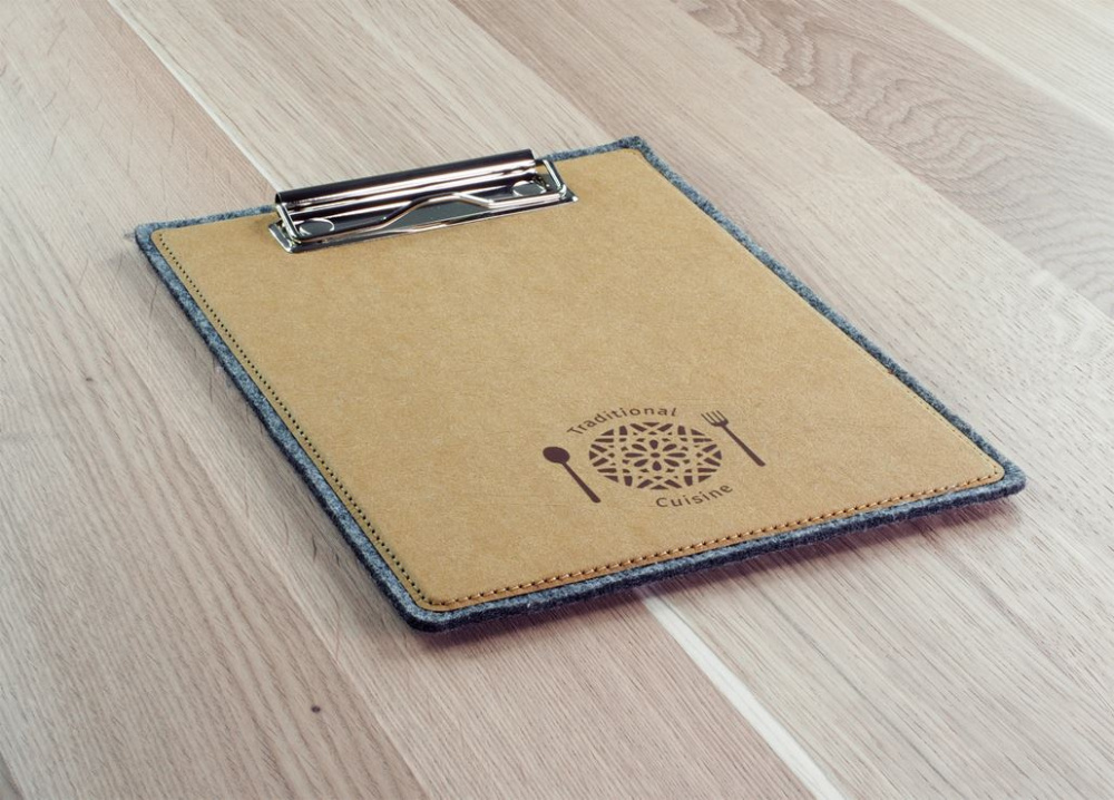 Logo trade promotional gifts image of: Clipboard menu 1185140
