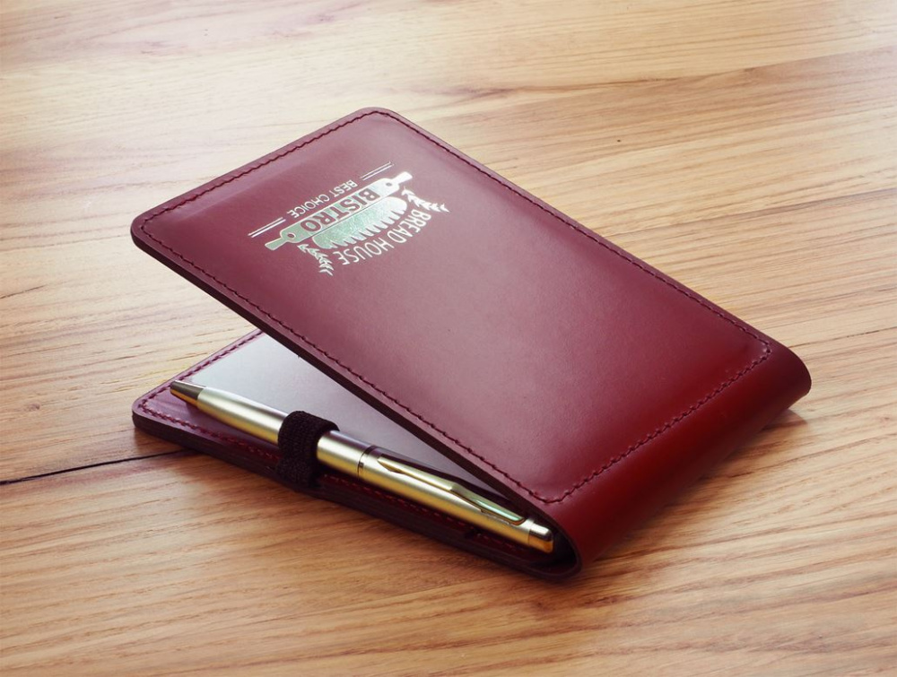 Logo trade promotional merchandise photo of: Waiter notepad 1102094