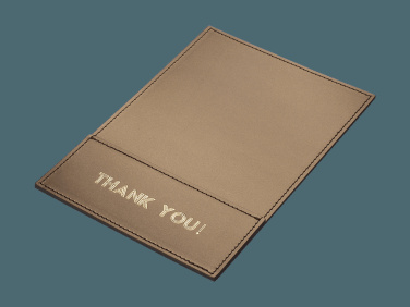 Logotrade promotional giveaway picture of: Bill holder 1053094