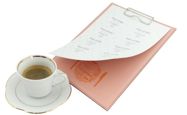 Logo trade advertising products picture of: Clipboard menu 1028094