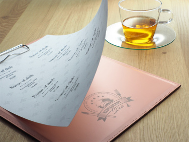 Logo trade corporate gift photo of: Clipboard menu 1027094