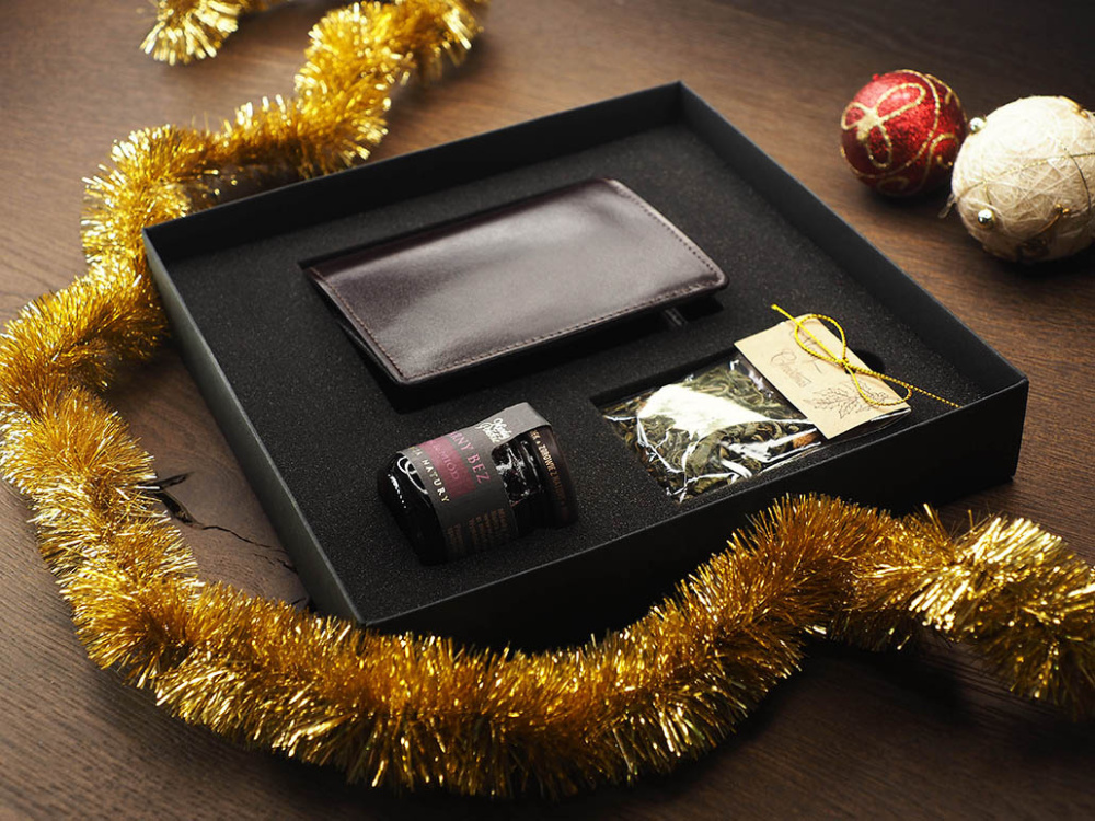 Logo trade corporate gifts image of: Christmas set 1757013