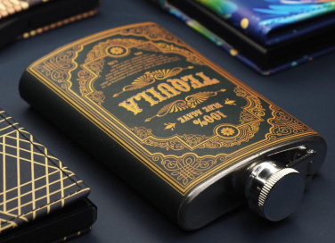 Logo trade promotional products image of: Hip flask 425119