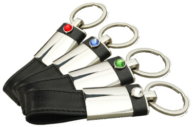 Logo trade promotional merchandise image of: Swarovski Crystal Keyring 908095