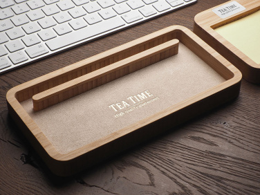 Logotrade promotional item picture of: Wooden desk organiser 1850292
