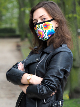 Logotrade corporate gifts photo of: MARS PRO cotton mask (size M) with pocket and HEPA filter 1380165