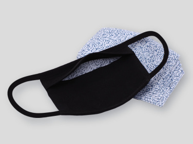 Logotrade corporate gift image of: MARS PRO cotton mask (size M) with pocket and HEPA filter 1380165