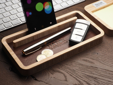 Logotrade promotional giveaway picture of: Wooden desk organiser 1852292