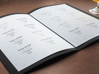 Logo trade promotional giveaway photo of: Menu cover Ambiente 1178265