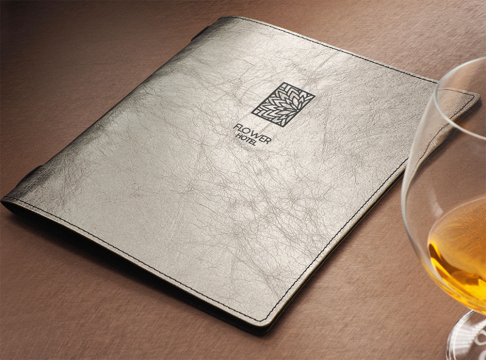 Logo trade business gift photo of: Menu cover Ambiente 1180265
