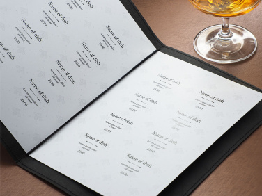 Logo trade promotional gifts image of: Menu cover Ambiente 1180265