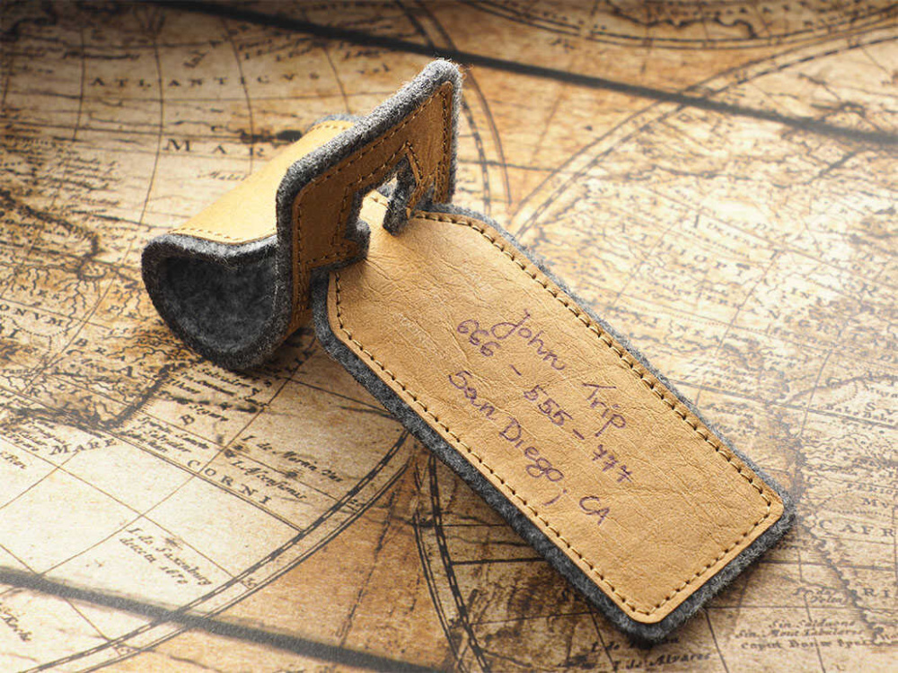 Logo trade promotional gifts picture of: Luggage tag 969140