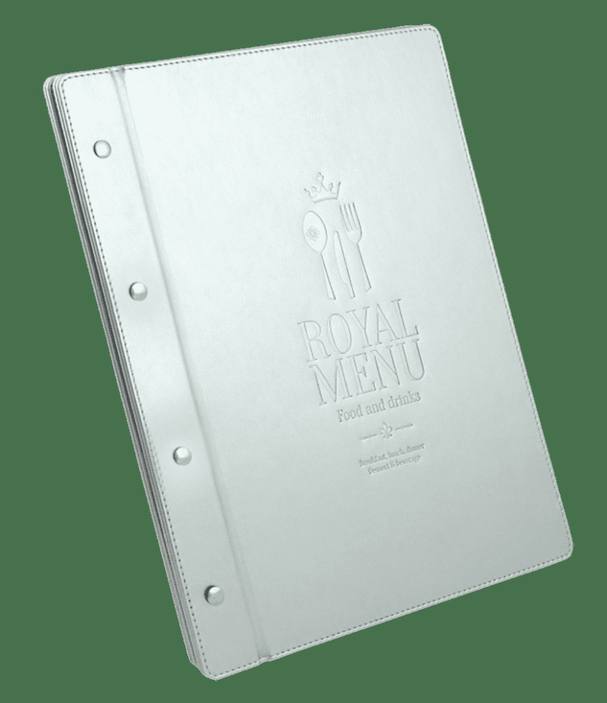 Logo trade business gift photo of: Menu cover 1084119