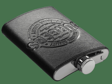 Logo trade promotional items picture of: Hip flask 425113