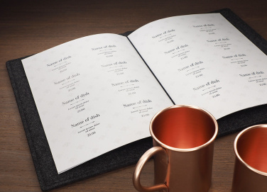 Logotrade promotional product image of: Menu cover Ambiente 1643246