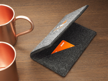 Logo trade promotional giveaways image of: Bill holder 1644246