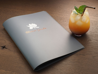 Logo trade business gifts image of: Menu cover 1596094