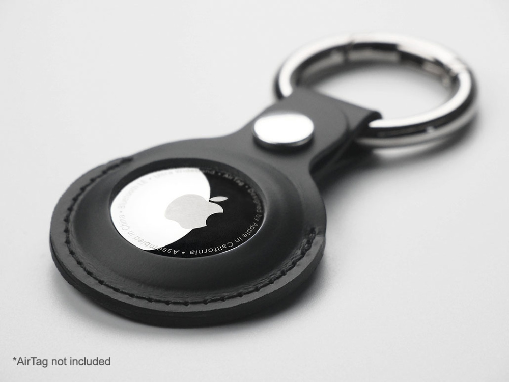 Logotrade business gift image of: Keyring with holder for AirTag 1914094