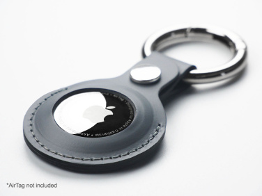 Logo trade promotional items image of: Keyring with holder for AirTag 1914094