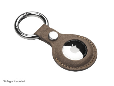 Logo trade promotional gifts image of: Keyring with holder for AirTag 1914106
