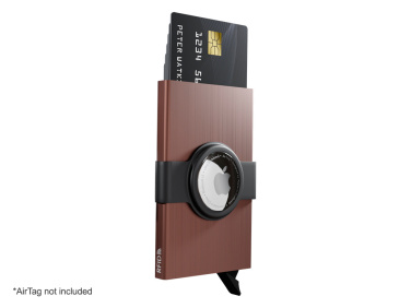 Logotrade promotional merchandise photo of: RFID credit card case with holder for AirTag 2163155