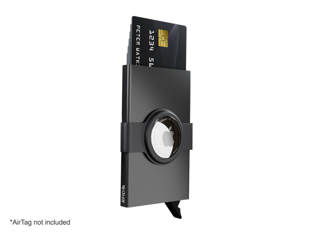 Logotrade promotional products photo of: RFID credit card case with holder for AirTag 2163108
