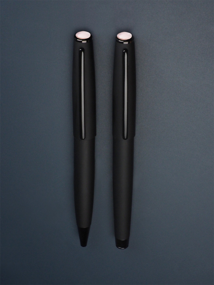Logo trade promotional gift photo of: Opal stone Pen set 1286036