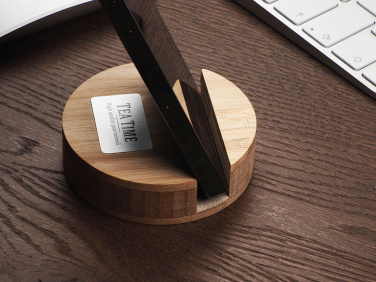 Logo trade promotional item photo of: Wooden telephone stand 1833292