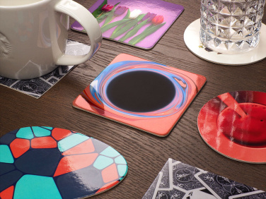 Logotrade corporate gifts photo of: Printed paper coaster 1840117
