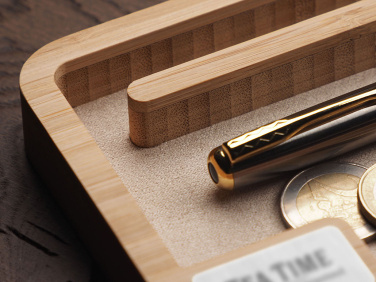 Logo trade corporate gifts picture of: Wooden desk organiser 1818292