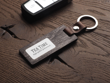 Logotrade business gifts photo of: Wooden keyring 1853121