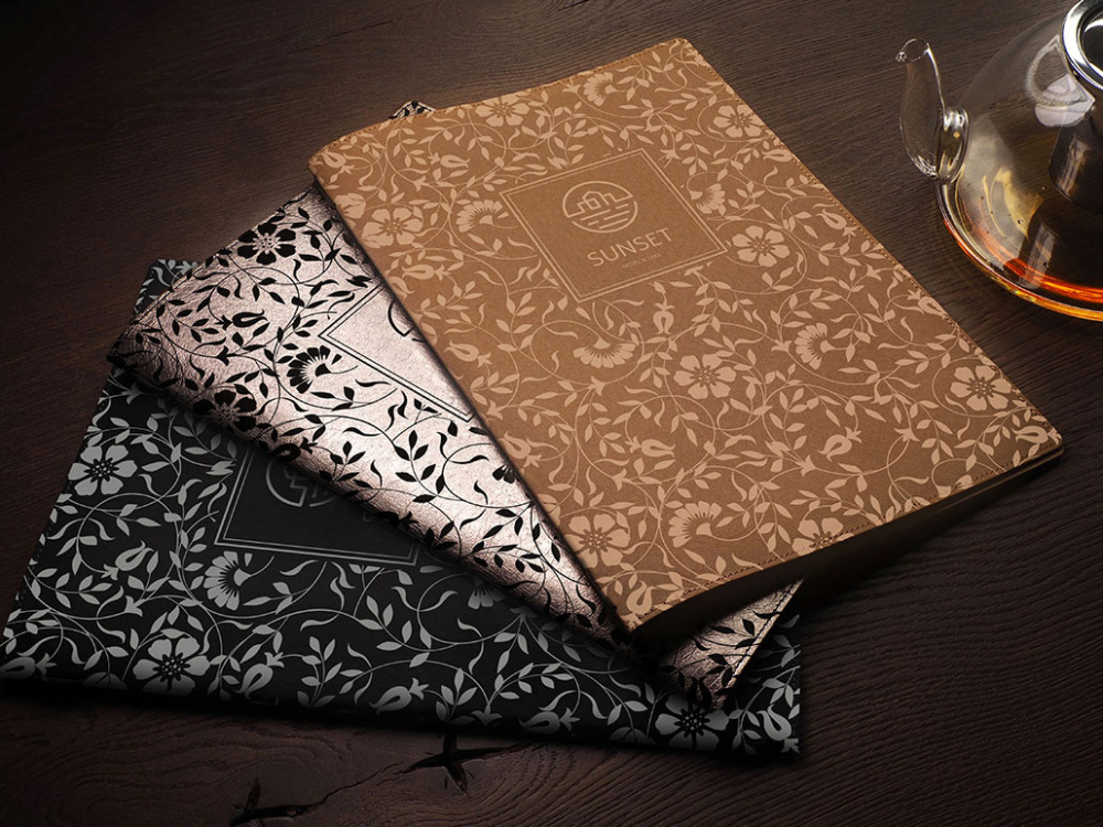 Logo trade corporate gifts picture of: Menu cover Ambiente 1178285