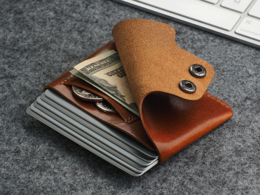 Logo trade advertising products image of: Wallet 384141