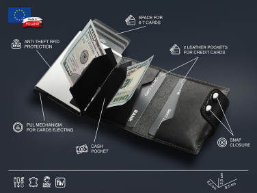 Logo trade promotional items image of: RFID wallet 1934141