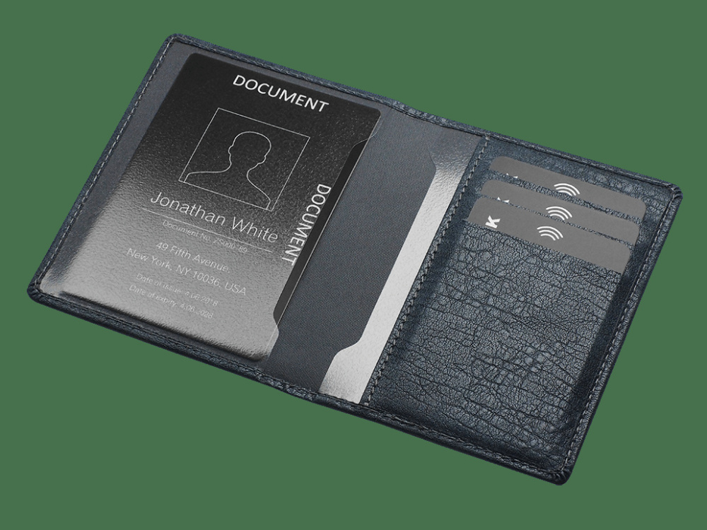 Logo trade promotional items image of: Document wallet 889328