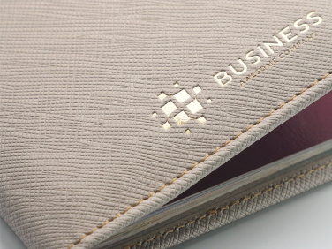 Logotrade corporate gift picture of: RFID passport case 1301113