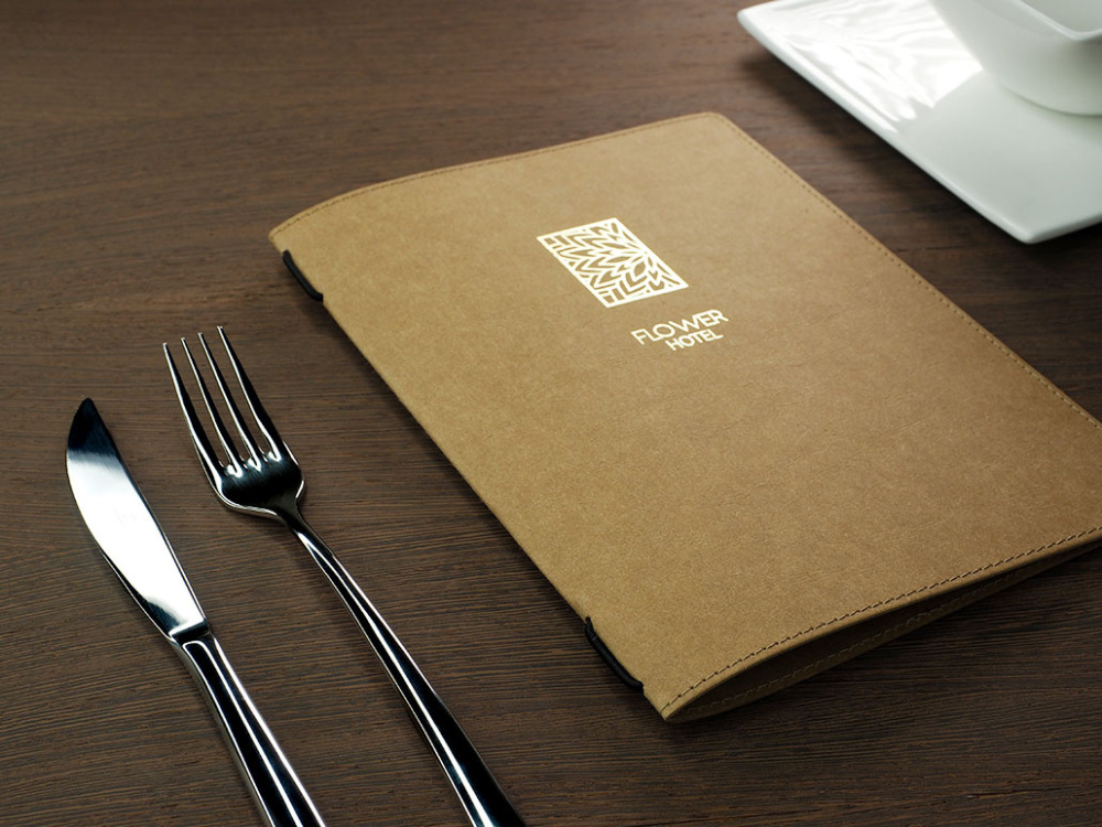 Logo trade corporate gifts picture of: Menu cover Ambiente 1179106