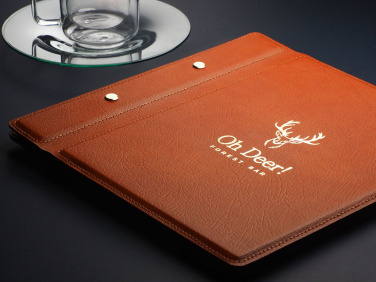 Logo trade business gift photo of: Menu cover 1085318