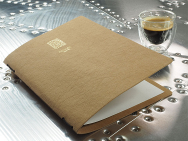 Logo trade promotional merchandise image of: Menu cover Ambiente 1178106