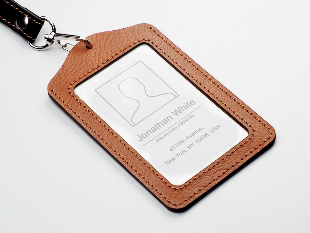 Logo trade promotional gifts image of: ID Badge Holder 2038318