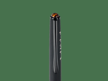 Logotrade advertising products photo of: Ball pen with AMBER stone 2070036