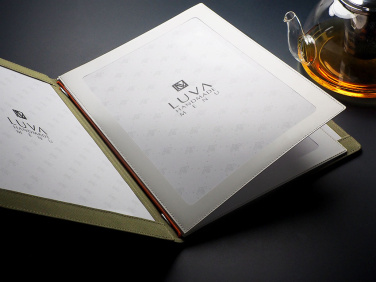 Logo trade promotional gifts image of: Menu cover Fine Dining Pro 2013324